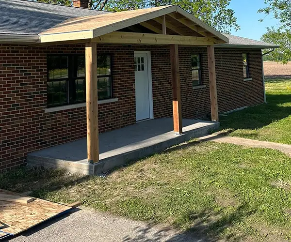 front porch installation contractor belleville il