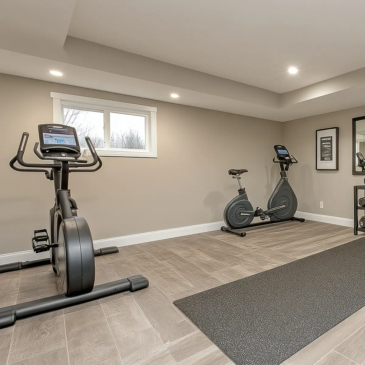 home gym in basement belleville il