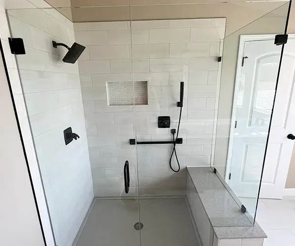walk-in shower installation services in the Belleville IL area
