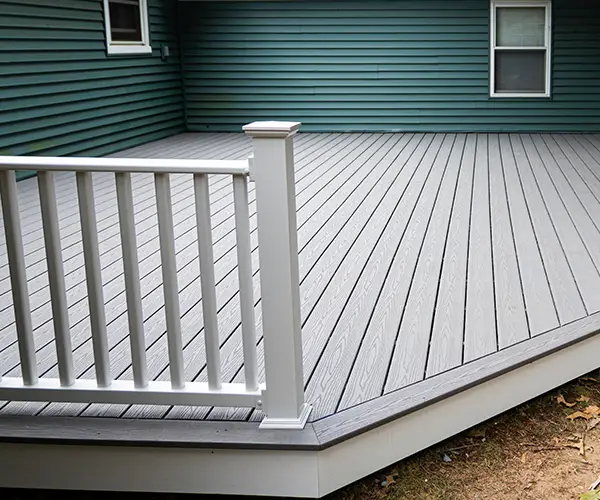 PVC deck installation in the Belleville IL area